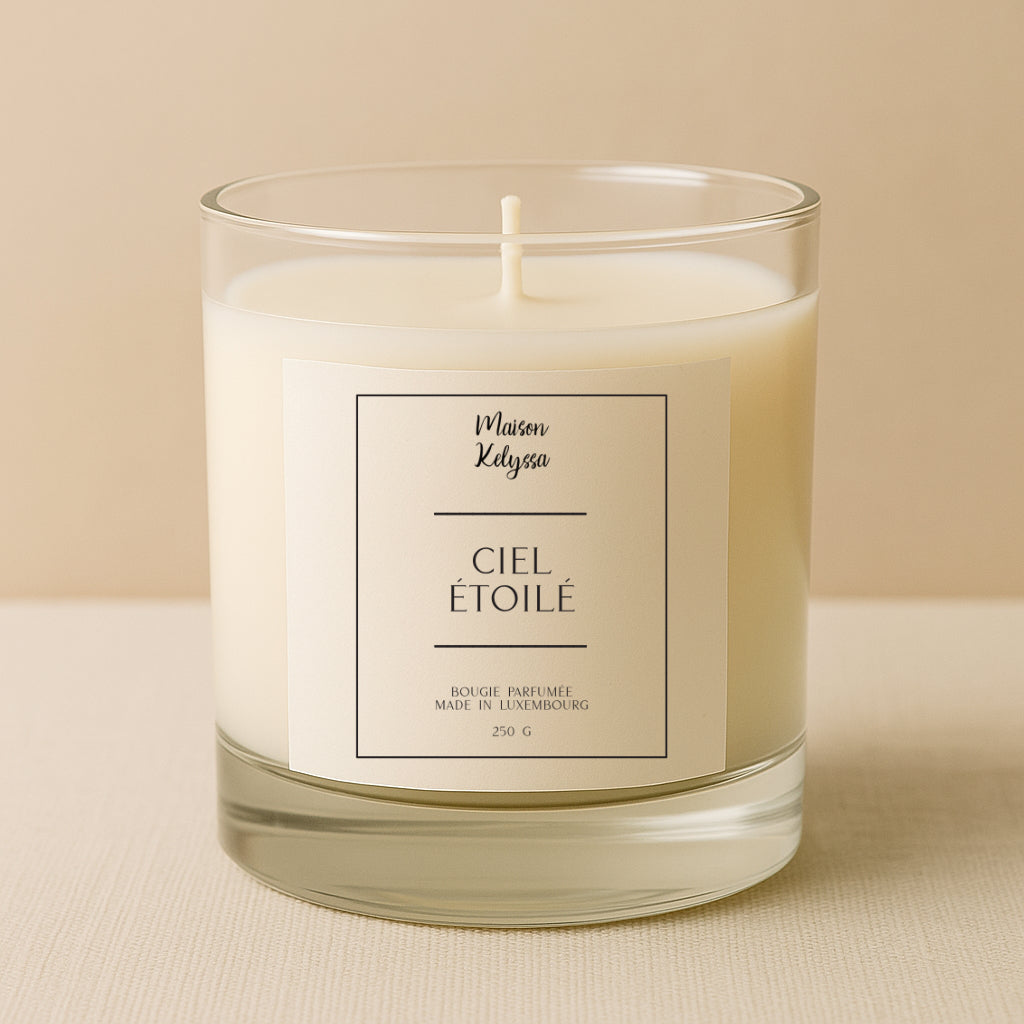 Bougie parfumée - Ciel Étoilé