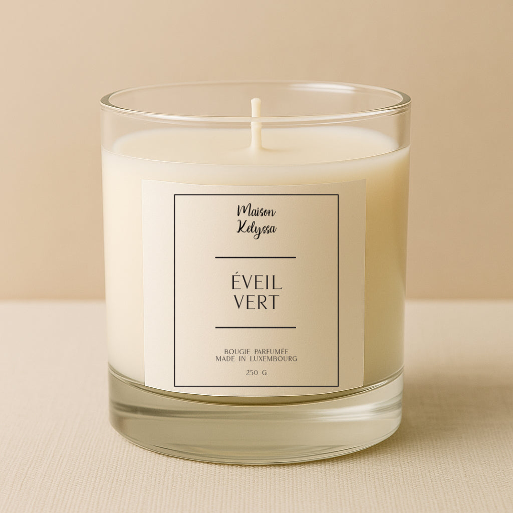 Bougie parfumée - Éveil Vert