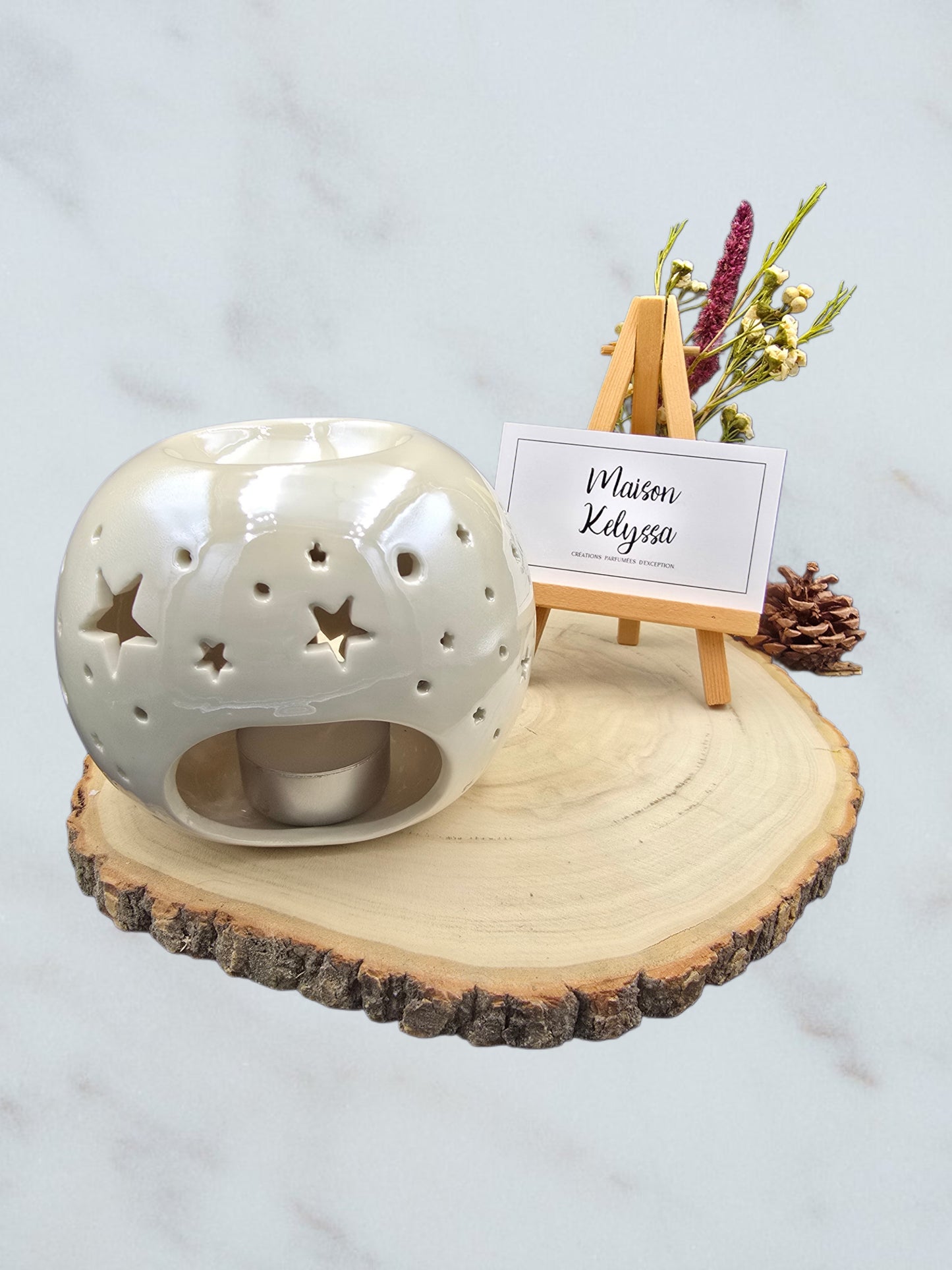 Brûle-parfum - Étoile Irisée